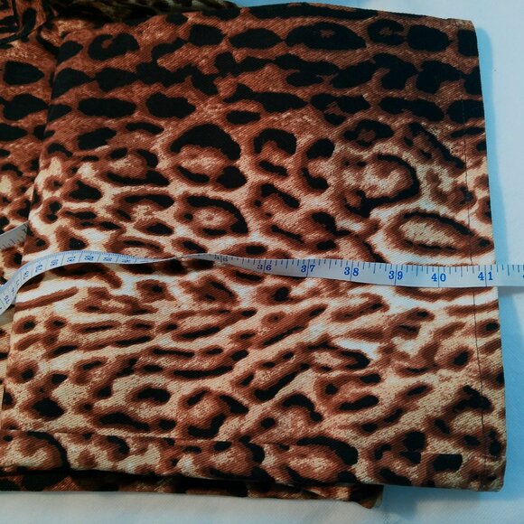 TERRY LEWIS CLASSIC LUXURIES JEANS LEOPARD PRINT SIZE 18 P  (197 C) - Picture 16 of 16